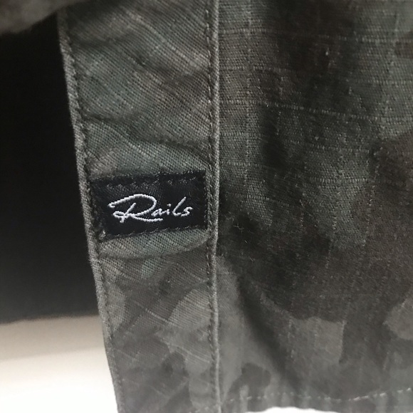 Rails Camo Collared Button Down - Picture 4 of 4